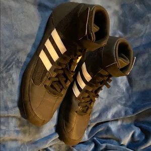 Worn 2Xs!!! adidas Men's HVC 2 Wrestling Shoes